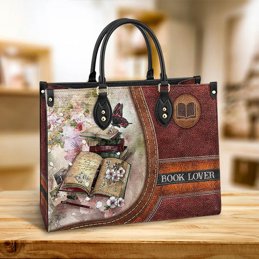 Book Lovers 3 Leather Bag, Best Gifts For Book Lovers, Women's Pu Leather Bag