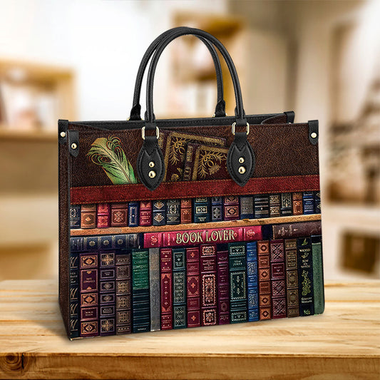Book Lovers 4 Pu Leather Bag, Best Gifts For Book Lovers, Women's Pu Leather Bag