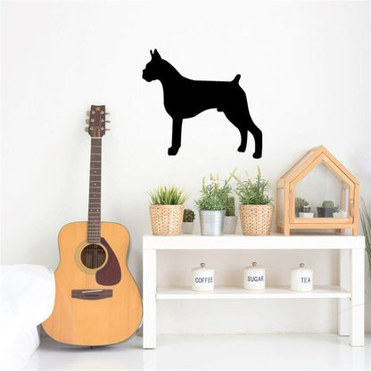 Boxer Dog Metal Art Wall Sign, Anniversary Gift, Dog Wall Decor, Dog Wall Art, Home Decor Sign