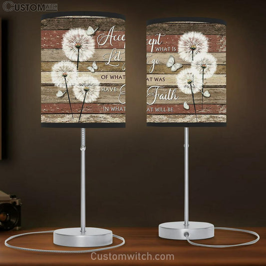 Brilliant Dandelion Field Accept What Is Let Go Lamb Gift Table Lamb - Christian Lamb Gift - Religious Art