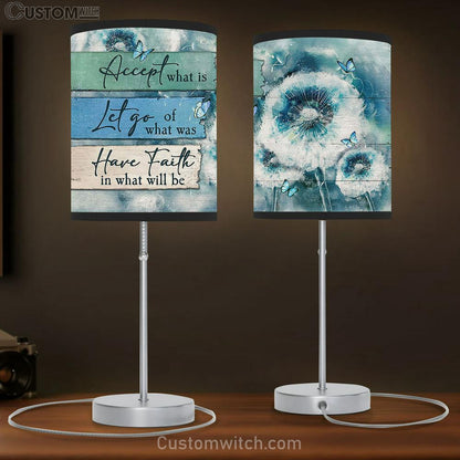 Brilliant Dandelion Flower Accept What Is Let Go Lamb Gift Table Lamb - Christian Lamb Gift - Religious Art