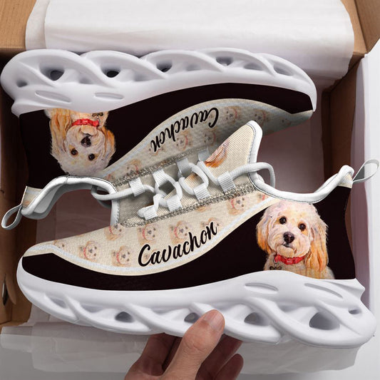 Cavachon Max Soul Shoes M1 For Men Women, Running shoes For Dog Lovers, Max Soul Shoes, Dog Shoes Running