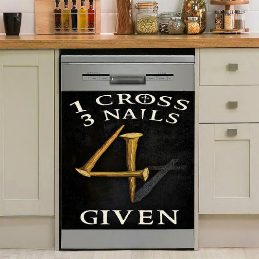 Christian 1 Samuel 127 For This Child I Prayed Dishwasher Cover, Bible Verse Dishwasher Magnet Cover, Scripture Kitchen Decor