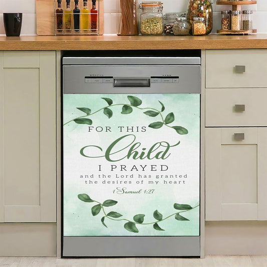 Christian Accept What Is Let Go Of What Was And Have Faith Dishwasher Cover, Bible Verse Dishwasher Magnet Cover, Scripture Kitchen Decor