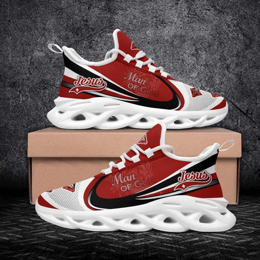 Christian Best Running Shoes, Jesus Men Of God Running Sneakers Max Soul Shoes For Men And Women, Jesus Fashion Shoes
