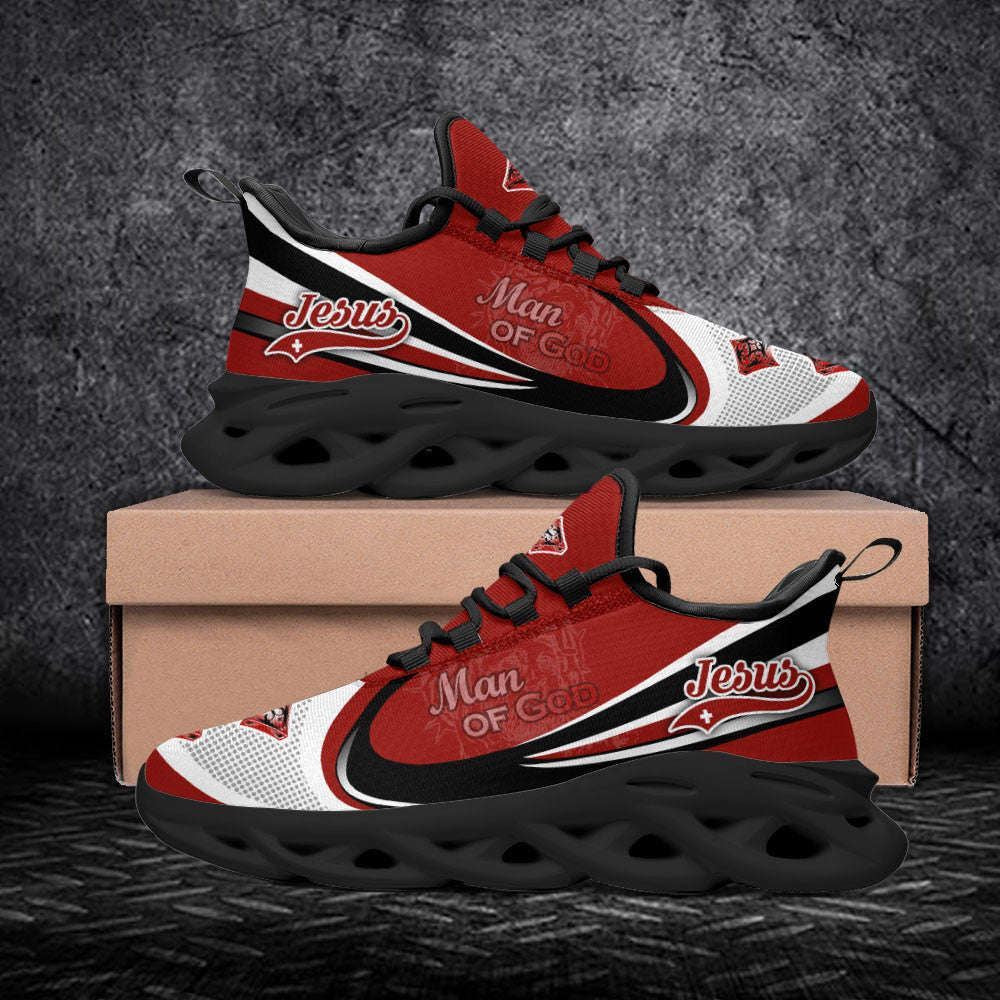 Christian Best Running Shoes, Jesus Men Of God Running Sneakers Max Soul Shoes For Men And Women, Jesus Fashion Shoes