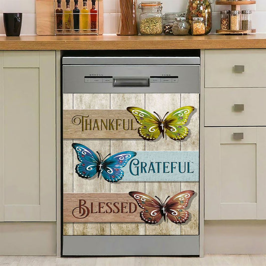 Christian Christmas Christmas Begins With Christ Dishwasher Cover, Bible Verse Dishwasher Magnet Cover, Scripture Kitchen Decor