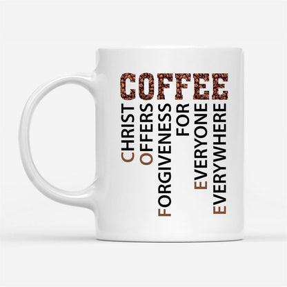 Christian Coffee Definition Coffee Mug, Christian Mug, Bible Mug, Faith Gift, Encouragement Gift