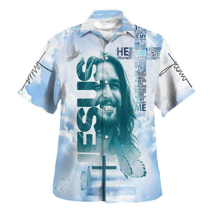 Christian Jesus Bible Verse Faith For Friend Hawaiian Shirt For Men, Christian Hawaiian Shirt, Gift For Christian