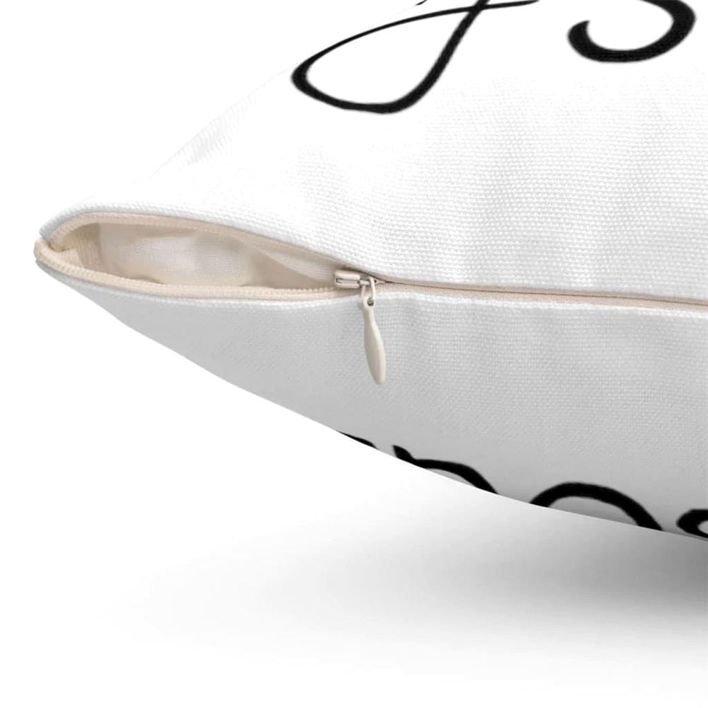 Christian Pillow, Jesus Pillow, Anchor Pillow, Jesus Is The Anchor Of My Soul Pillow, Christian Throw Pillow, Inspirational Gifts, Best Pillow