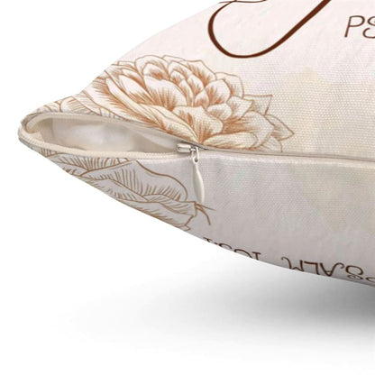 Christian Pillow, Jesus Pillow, Bless The Lord O My Soul Psalm 1031 Pillow, Christian Throw Pillow, Inspirational Gifts, Best Pillow