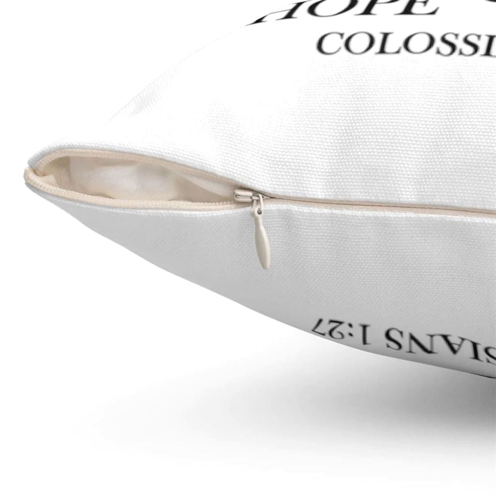 Christian Pillow, Jesus Pillow, Christ Is The Center Of Our Home Colossians 127 Pillow, Christian Throw Pillow, Inspirational Gifts, Best Pillow