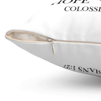 Christian Pillow, Jesus Pillow, Christ Is The Center Of Our Home Colossians 127 Pillow, Christian Throw Pillow, Inspirational Gifts, Best Pillow