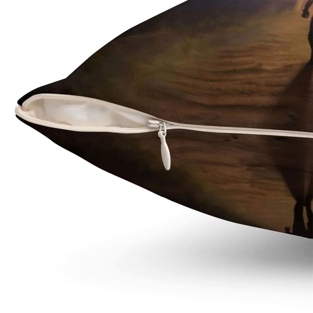 Christian Pillow, Jesus Pillow, Cross, Glory Of Jesus Come Back And Open Arms Pillow, Christian Throw Pillow, Inspirational Gifts, Best Pillow