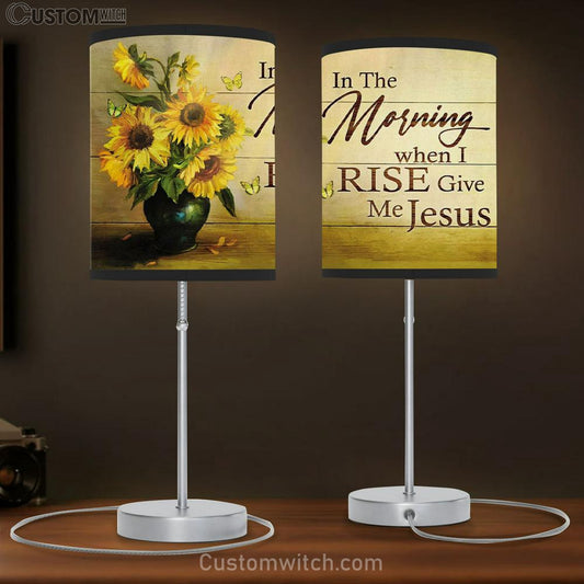 Christian Lamb Gift In A World Where You Can Be Anything Be Like Jesus Table Lamb Art - Christian Bedroom Decor