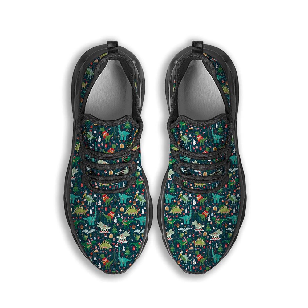 Christmas Animals Fun Print Pattern Black Max Soul Shoes For Men Women, Best Running Sneaker, Christmas Shoes, Winter Fashion Shoes