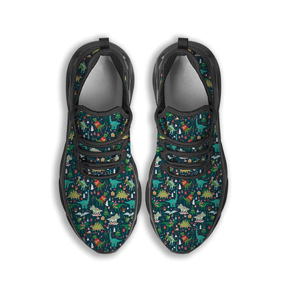 Christmas Animals Fun Print Pattern Black Max Soul Shoes For Men Women, Best Running Sneaker, Christmas Shoes, Winter Fashion Shoes
