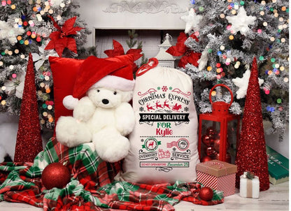 Christmas Express Special Delivery Christmas Sack, Gift For Chidren, Christmas Bag Gift, Christmas Gift 2023