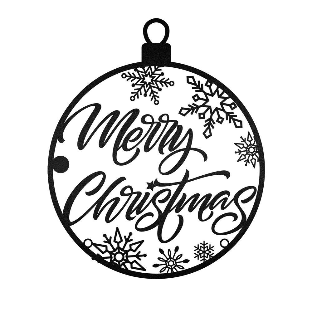 Christmas Metal Wall Decor, Christmas Gift, Christmas Home Decor Sign, Christmas Outdoor Metal Sign