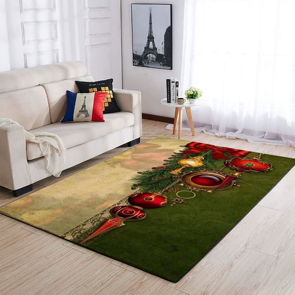 Christmas Rug, Bold In Christmas Vibe Area Limited Edition RugChristmas Floor Mat, Livinng Room Decor Rug, Christmas Home Decor