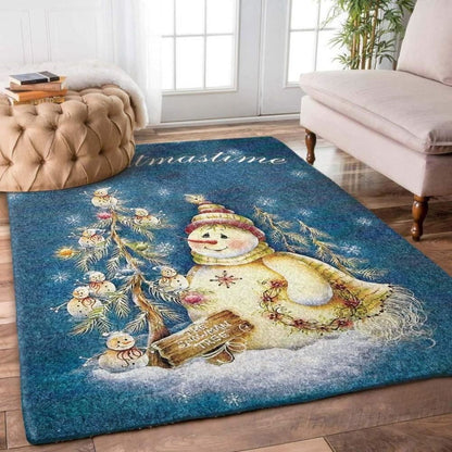 Christmas Rug, Candlelit Comforts With Christmas Limited Edition RugChristmas Floor Mat, Livinng Room Decor Rug, Christmas Home Decor