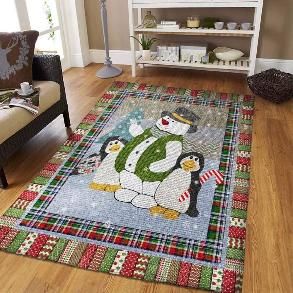 Christmas Rug, Candy Cane Dreams With Christmas Limited Edition RugChristmas Floor Mat, Livinng Room Decor Rug, Christmas Home Decor