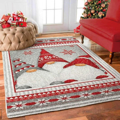 Christmas Rug, Carols Corner With Christmas Gnome Limited Edition RugChristmas Floor Mat, Livinng Room Decor Rug, Christmas Home Decor