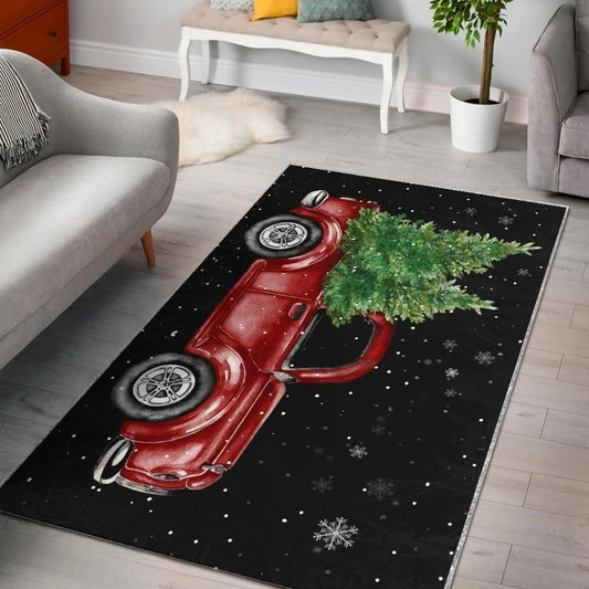 Christmas Rug, Christmas Area Limited Edition RugChristmas Floor Mat, Livinng Room Decor Rug, Christmas Home Decor