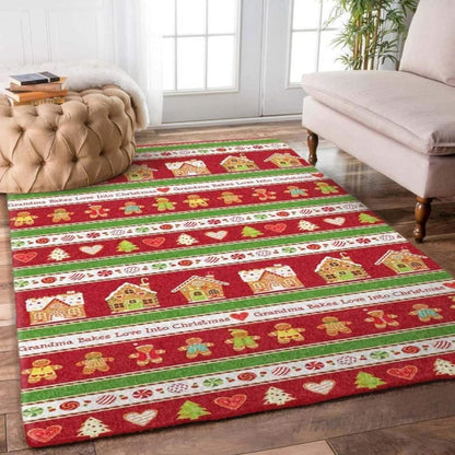 Christmas Rug, Christmas Cakes Limited Edition RugChristmas Floor Mat, Livinng Room Decor Rug, Christmas Home Decor