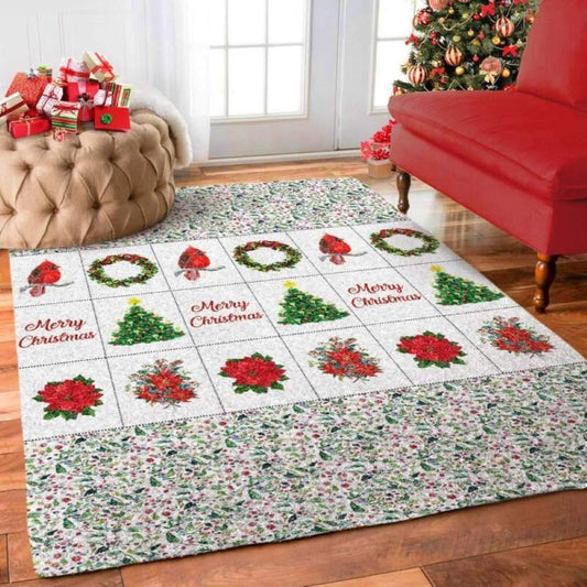 Christmas Rug, Christmas Decoration Limited Edition RugChristmas Floor Mat, Livinng Room Decor Rug, Christmas Home Decor