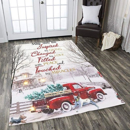 Christmas Rug, Christmas May You Be Rectangle Limited Edition RugChristmas Floor Mat, Livinng Room Decor Rug, Christmas Home Decor