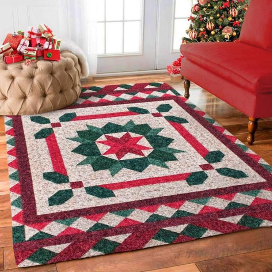 Christmas Rug, Christmas Pattern Limited Edition RugChristmas Floor Mat, Livinng Room Decor Rug, Christmas Home Decor