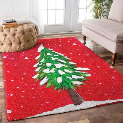 Christmas Rug, Christmas Pine Limited Edition RugChristmas Floor Mat, Livinng Room Decor Rug, Christmas Home Decor