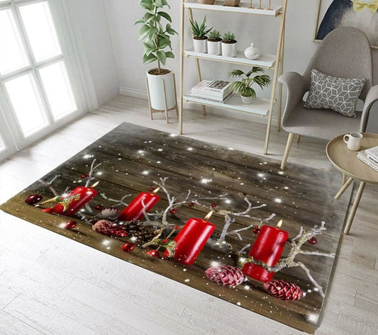 Christmas Rug, Cozy Cabin Comfort With Christmas Limited Edition RugChristmas Floor Mat, Livinng Room Decor Rug, Christmas Home Decor