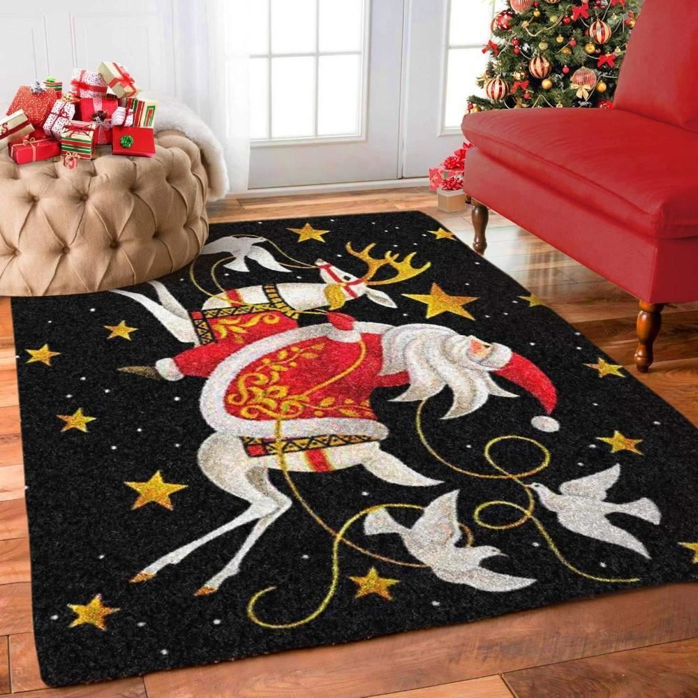 Christmas Rug, Elevate Your Holiday Home With Christmas Limited Edition RugChristmas Floor Mat, Livinng Room Decor Rug, Christmas Home Decor