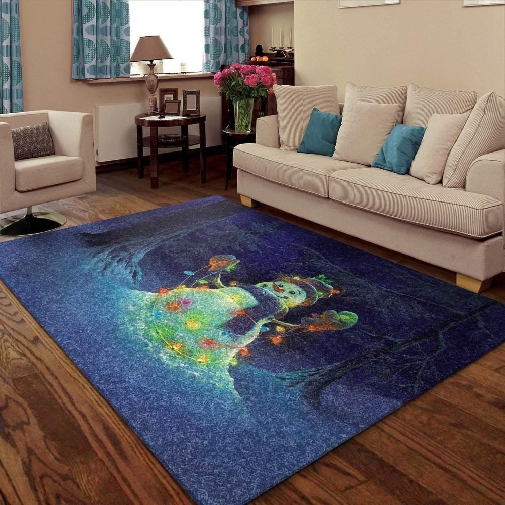 Christmas Rug, Evergreen Elegance Ensemble With Christmas Limited Edition RugChristmas Floor Mat, Livinng Room Decor Rug, Christmas Home Decor