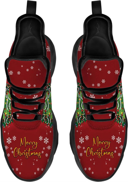 Christmas Running Shoes, Christmas Tree Max Soul Shoes For Men Women, Christmas Shoes, Winter Fashion Shoes