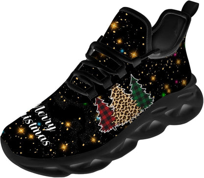 Christmas Running Shoes, Merry Christmas Tree Max Soul Shoes For Men Women, Christmas Shoes, Winter Fashion Shoes