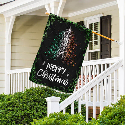 Christmas Tree Irish Flag, Christmas Garden Flag, Home Decor Accessories, Christmas Outdoor Decor Ideas