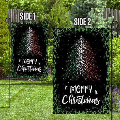 Christmas Tree Irish Flag, Christmas Garden Flag, Home Decor Accessories, Christmas Outdoor Decor Ideas