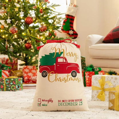 Christmas Tree Truck Sacks, Gift For Chidren, Christmas Bag Gift, Christmas Gift 2023