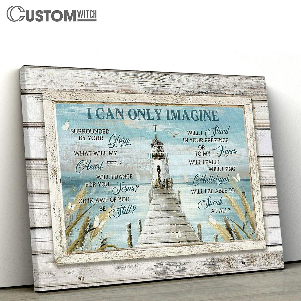 Church I Can Only Imagine Canvas Prints - Religious Canvas Art - Christian Home Decor