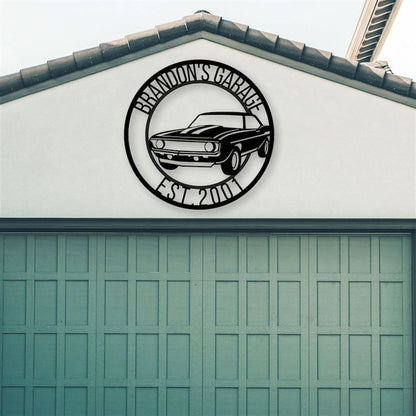 Classic Car Collection Metal Sign, Great Father's Day Gift, Idea Classic Car Sign, Garage Sign, Car Enthusiast Gift