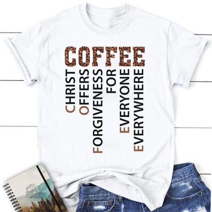 Coffee Definition Christian T Shirt, Blessed T Shirt, Bible T shirt, T shirt Women