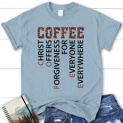 Coffee Definition Christian T Shirt, Blessed T Shirt, Bible T shirt, T shirt Women