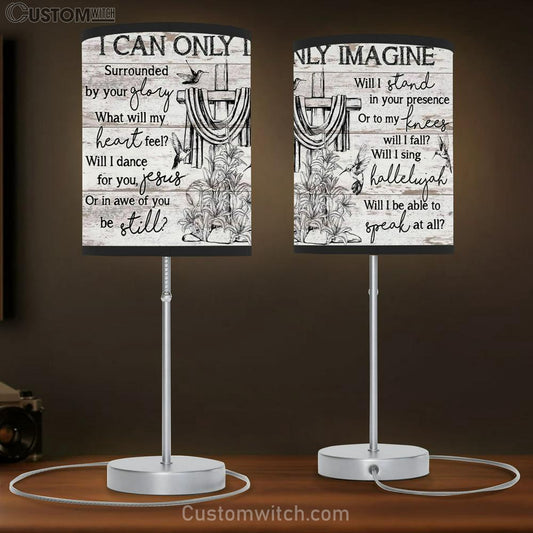 Cross Black And White Drawing I Can Only Imagine Table Lamb