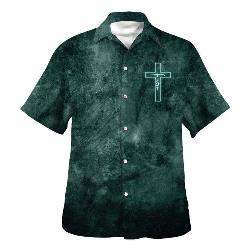 Cross Christian Faith Religious For Christian Friend Hawaiian Shirt For Men, Christian Hawaiian Shirt, Gift For Christian