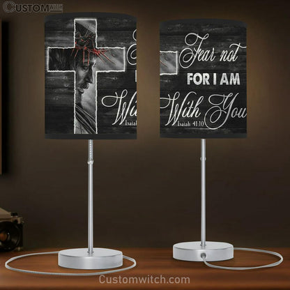 Crown Of Thorn, Jesus Cross, Fear Not For I Am With You Table Lamb