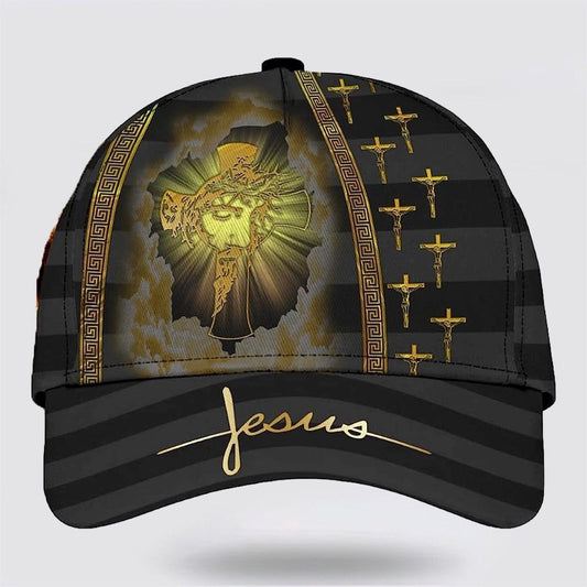 Crucifixion Of Jesus All Over Print Baseball Cap, God Cap, Gift Ideas For Male