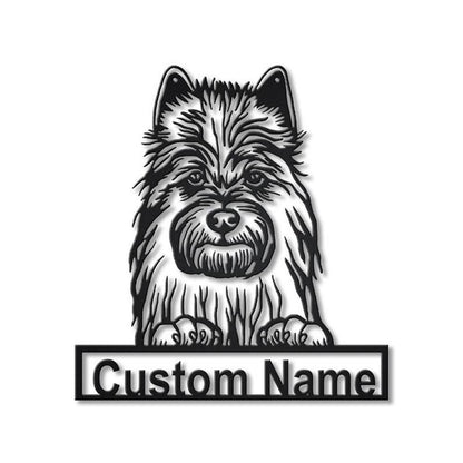 Custom Australian Terrier Dog Metal Sign, Led Lights Australian Terrier Sign, Dog Lover Gift, Dog Wall Sign, Home Decor Sign